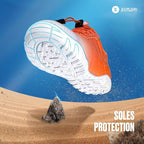 SIMARI Water Shoes for Women Men - Barefoot Quick-Dry Aqua Socks | Lightweight Swim Shoes for Surfing, Swimming, Beach Sports, Kayaking, Diving | Non-Slip Design