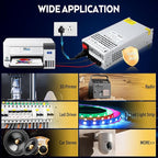 VAYALT 24V 50A 1200W DC Switching Power Supply, Universal Regulated Switching AC 110V/220V to DC 24V Transformer, 24V Power Supply for Industrial, CCTV, Computer Project, 3D Printer, LED Strip Light