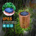 13.4" Large Size Butterfly Solar Hanging Lanterns, Upgraded Solar Panel & 2000mAh Battery for Long-Lasting, Outdoor Waterproof Garden Decor for Patio Yard Table Tree, Gifts for Women Mom Grandma