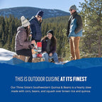 Backpacker's Pantry Three Sisters Stew, 2 Servings Per Pouch (6 Count), Freeze Dried Food, 14 Grams of Protein, Gluten Free, Vegan