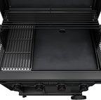 Char-Broil Pro Series with Amplifire Infrared Technology 4-Burner Propane Gas Grill and Griddle Cabinet, Black 463279224