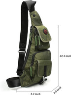 NICGID Sling Bag Chest Shoulder Backpack Crossbody Bags Casual Daypack for Men Women