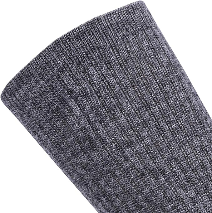 EnerWear 4 Pack Women's Merino Wool Outdoor Hiking Trail Crew Sock