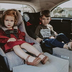 Travel Foot Rest - 2-Pack | Inflatable Foot Rest Pillow, Airplane Footrest for Flights, Car Seat Foot Rest, Airplane Bed for Toddler Airplane Travel Essentials Kids Travel Accessories