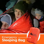 Sierra Madre Emergency Sleeping Bag – Ultralight, Waterproof Mylar Thermal Bivy Sack Tent for Hiking, Bug-Out Bags, Survival Kits