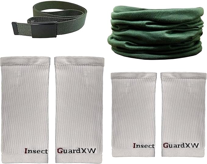 Permethrin Treated Repels Tick Mosquitoes Flies Chiggers & More Insect Repellent Complete 2 Packages