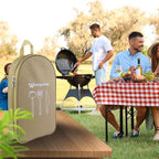 Camp Kitchen Organizer, Multi-Pocket Camping Cooking Utensils Bag, Waterproof Portable Storage for BBQ Outdoor Cooking Essentials