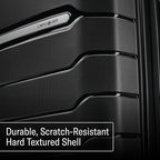 Samsonite Freeform 28-Inch Large Luggage with Dual 360° Spinner Wheels - Checked Suitcase - TSA Lock, Airline-Approved - Lightweight Durable Polypropylene Expandable Hardshell - White