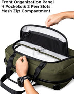 ALPAKA Bravo Brief - 16 Inch Laptop Briefcase, Business Shoulder Bag with Weatherproof, Messenger Bag for Men Work Travel