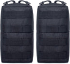 Tacticool 2 Pack Molle Pouches - Tactical Compact Water-Resistant EDC Pouch