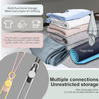 Silicone Cable Ties Cord Organizer for Cable Management, 20PCS 4.2" and 7.1" Reusable Cable Organizer Electronic Accessories for Home, Office, Kitchen, School, Travel (5 Colors)