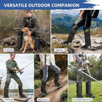 CAMULAND Snake Gaiters for Men & Women, Durable Waterproof Snake Guards for Lower Leg Protection