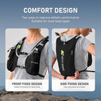 N NEVO RHINO Running Vest,Hydration Vest 5L with 1.5L Water Bladder,Lightweight Hydration Pack Water Backpack for Hiking Race