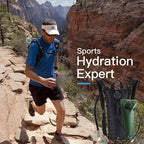 Water Backpack Black Hydration Backpack with 3 Liter Bladder Lightweight & Waterproof Hydration Pack for Hiking, Cycling, Running,Climbing Outdoorer ,Gift for dad