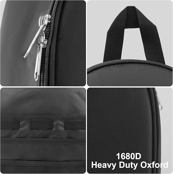 Camp Kitchen Organizer, Multi-Pocket Camping Cooking Utensils Bag, Waterproof Portable Storage for BBQ Outdoor Cooking Essentials