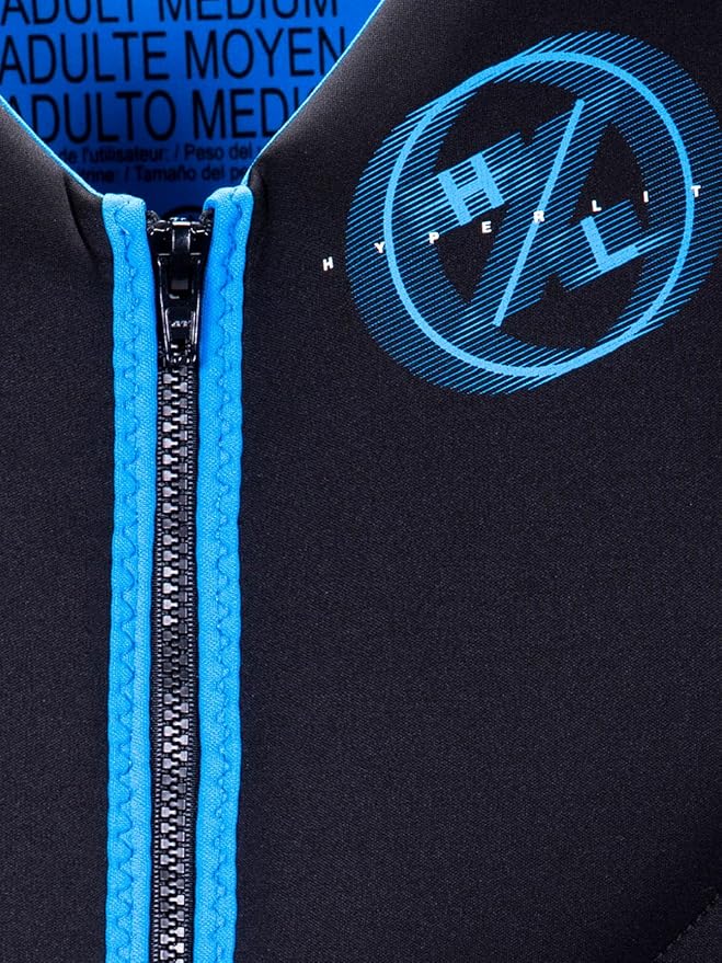 HyperLite Men's Indy Life Jacket - US Coast Guard Approved Level 70 Buoyancy Aid, Great for Any Water Sports Activity Including Boating, Paddle & Swimming