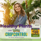 Trifecta Crop Control Super Concentrate All-in-One Natural Pesticide, Fungicide, Miticide, Insecticide, Help Defeat Spider Mites, Powdery Mildew, Botrytis, Mold, and More on Plants - Gallon