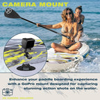 UPWELL 11’6”/11'2”/11'/10'8”/10'6”/10'2” Inflatable Stand Up Paddle Board with sup Accessories Including Backpack, Repairing Kits, Non-Slip Deck, Leash, 3 Fins, Paddle and Hand Pump