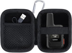 Hard Case Compatible with Garmin inReach Mini 2 / inReach Mini Lightweight Compact Satellite Communicator Hiking Handheld 010-02602-00/010-02602-01/010-01879-00/010-01879-01(Black Case)