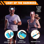 EverBrite Rechargeable Headlamp, 350 Lumens Headlamp with Red Light and Memory Function, 7 Modes Running Headlamp, Bright Headlamps for Camping, Fishing, Hunting, Night Vision