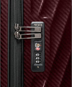 TUMI - 19 Degree Lite 4 Wheel Luggage - Lightweight and Highly Durable, Modern Contour, Hard Shell Men's and Women's Suitcase - 30" Extended Trip Packing Case, Wine