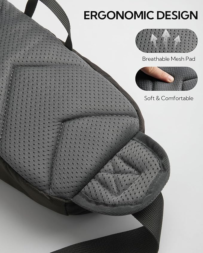 WATERFLY Fanny Pack Waist Bag: Hiking Water Bottle Holder with Strap Waist Pack for Women Men Hydration Hip Packs for Running Walking Traveling-Coffee Brown