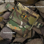 2-in-1 Micro Med Kit Med Pouch Tactical Mini First Aid Pouch Empty Small IFAK Pouch Compact Med Pouch EDC Bag with Tourniquet Holder |MOLLE Belt IFAK Micro Trauma Kit Pouch