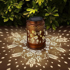 Solar Lanterns Outdoor Waterproof Hummingbird Garden Decorations Gifts for Women Gifts for Mom Grandma Birthday Gifts Hanging Solar Lanterns Outdoor for Patio Decoration, Deck, Lawn, Passageway