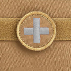 First Aid Molle Pouch - Heavy Duty IFAK Pouch - Empty Medical Pouch Ideal for Military Use EMTs Law Enforcement Camping and Hiking - Med Pouch for Optimal Organization