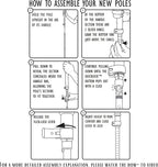 Hiking Poles Collapsible Lightweight & Adjustable - Quick Lock Foldable Trekking Poles, Hiking Sticks with Cork Grip & Foam Handle, Nordic Walking Poles for Women, Men & Seniors on Travel