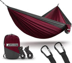 Bear Butt 2 Person Portable Hammock - Backpacking to Camping - Double Hammock for Travel & Outdoor