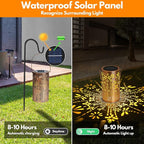 Solar Lantern Outdoor Lamp Waterproof Decorations Garden Decor, Christmas Birthday Gifts for Women, Mom, Grandma Decorative Garden, Yard, Patio, Lawn, Porch - Dragonfly