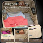 Briggs & Riley Cabin Spinner - Carry On Luggage for Travel, Suitcases with Wheels, Softside Rolling Bag for Men & Women, Fits Under Plane Seat, Interlocking Handle - Baseline Collection, Olive