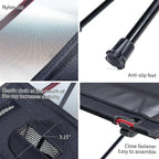 Naturehike Ultralight Folding Table Outdoor Camping Portable Outdoor Tea Aluminum Alloy Table for Picnic, Camp, Beach (Dark)