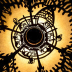 French Bulldog Solar Lanterns Outdoor Waterproof,Hanging Solar Lights French Bulldog Gifts for Women Men Metal LED Decorative Light for Yard,Patio,Lawn,Tabletop,Pathway,Landscape,Garden Decor