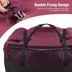 REDCAMP Foldable Travel Bag, Large Sports Bag, 75L/96L/100L, Lightweight Waterproof Tote Bag