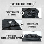 Upgrade Molle Rip Away Ifak Pouch, Tactical Small Belt First Aid Pouch Medical Utility EMT Pouch Only