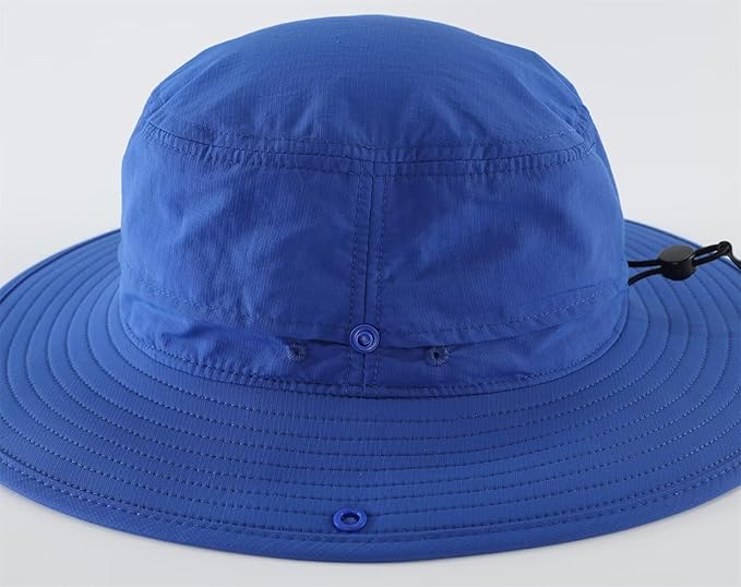 Connectyle Sun Hat for Men Women Outdoor UV Protection Safari Hat for Fishing Hiking Gardening Breathable Cowboy Hat UPF50