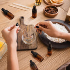 200 Pcs Mini Glass Oil Dropper Bottle Bulk, Clear Essential Small Empty Bottles Sample Containers Perfume Liquid Vials with Cap for Traveling (3 ml,Amber)