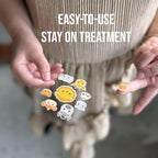 Quitch Mosquito Bite Relief Safari Animal Patches, Bug Bite Anti Itch Cream Alternative for Kids and Baby, Insect Bite Relief, After Bite Relief, Travel Essential for Summer Camp, Cruise and Outdoors