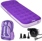 Pittman Outdoors Portable Battery Powered Air Pump with Fun Travel Backpack