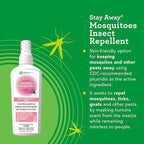 EarthKind Stay Away Mosquitoes Insect Repellent - Plant-Based, Unscented Mosquito Body Spray with Picaridin - Up to 14-Hour Protection - Safe for Children When Used As Directed - 4-Oz (2-Pack)