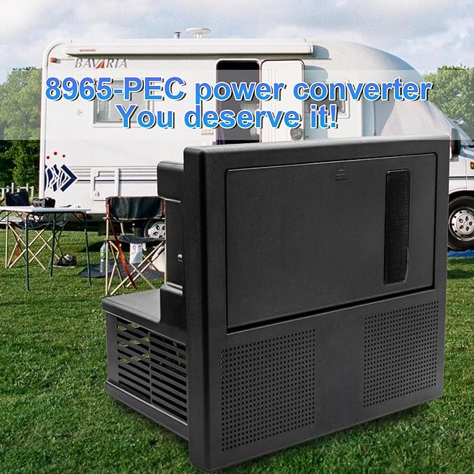WF8965-AD 65 AMP RV Power Center, Power Converter Battery Chargers for rv,Camper, Trailer,rv Lithium Converter Charger,120V to 12V Camper Power Converter 65 amp