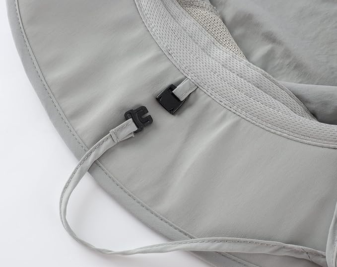 Home Prefer UPF50+ Mens Sun Hat Wide Brim Fishing Hat for Men UV Protection Womens Beach Bucket Hat for Golf Hiking Gardening