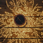 Solar Cardinal Lanterns Outdoor Hanging Decor Lantern,Waterproof Hollow Out Metal Decorative Garden Light,Graceful Decoration for Patio,Yard,Landscape,Walkway,Festival