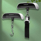 Digital Luggage Scale 110lb/50kg Portable Hanging Scale with LCD Display for Travel Suitcase Weighing