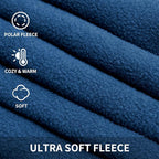 zzlamb Hooded Stadium Camping Blanket,Waterproof Outdoor Blanket Polar Fleece,Warm Windproof Portable for Stadium,Picnic,Sports,Beach,Car,Pets,56x75in Blue Mount Red Sun