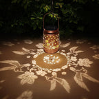 2 Pack Solar Lanterns Outdoor Waterproof Hummingbird Garden Decor Birthday Gifts for Women Mom Grandma Hanging Solar Lights Metal Solar Decoration Outside for Yard,Patio,Backyard,Porch