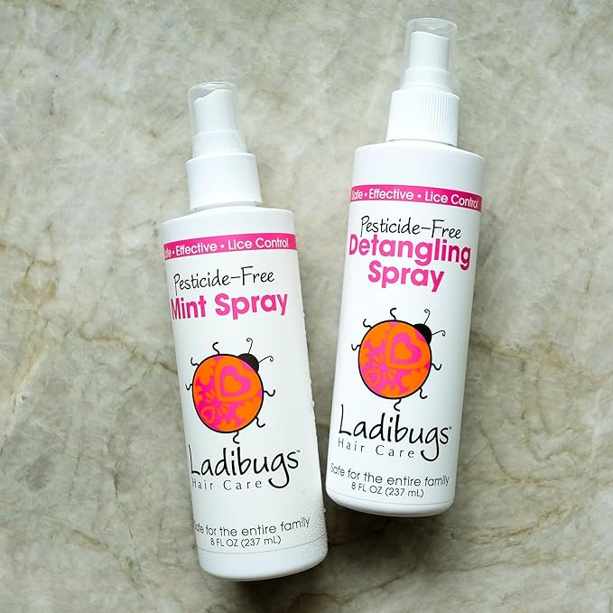 Detangler Spray 8oz | Best Kids Hair Detangling | Leave-in Conditioner & Head Lice Deterrent | Natural, Sulfate-free, Made in the USA