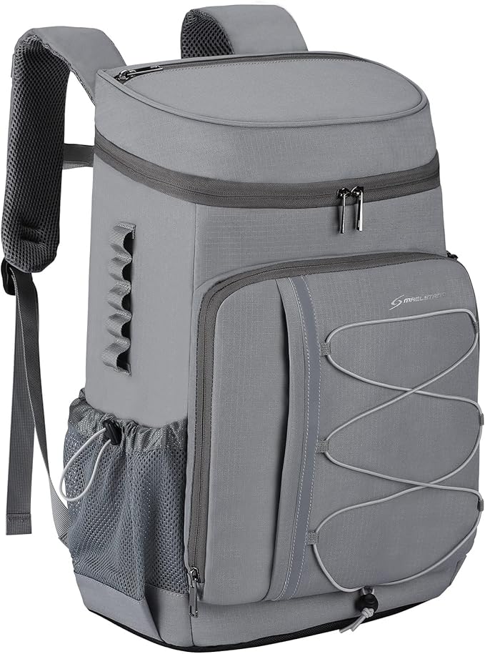 Maelstrom Cooler Backpack - 35/50 Can Insulated Soft Cooler Lunch Bag for Camping, Beach, Hiking & Shopping